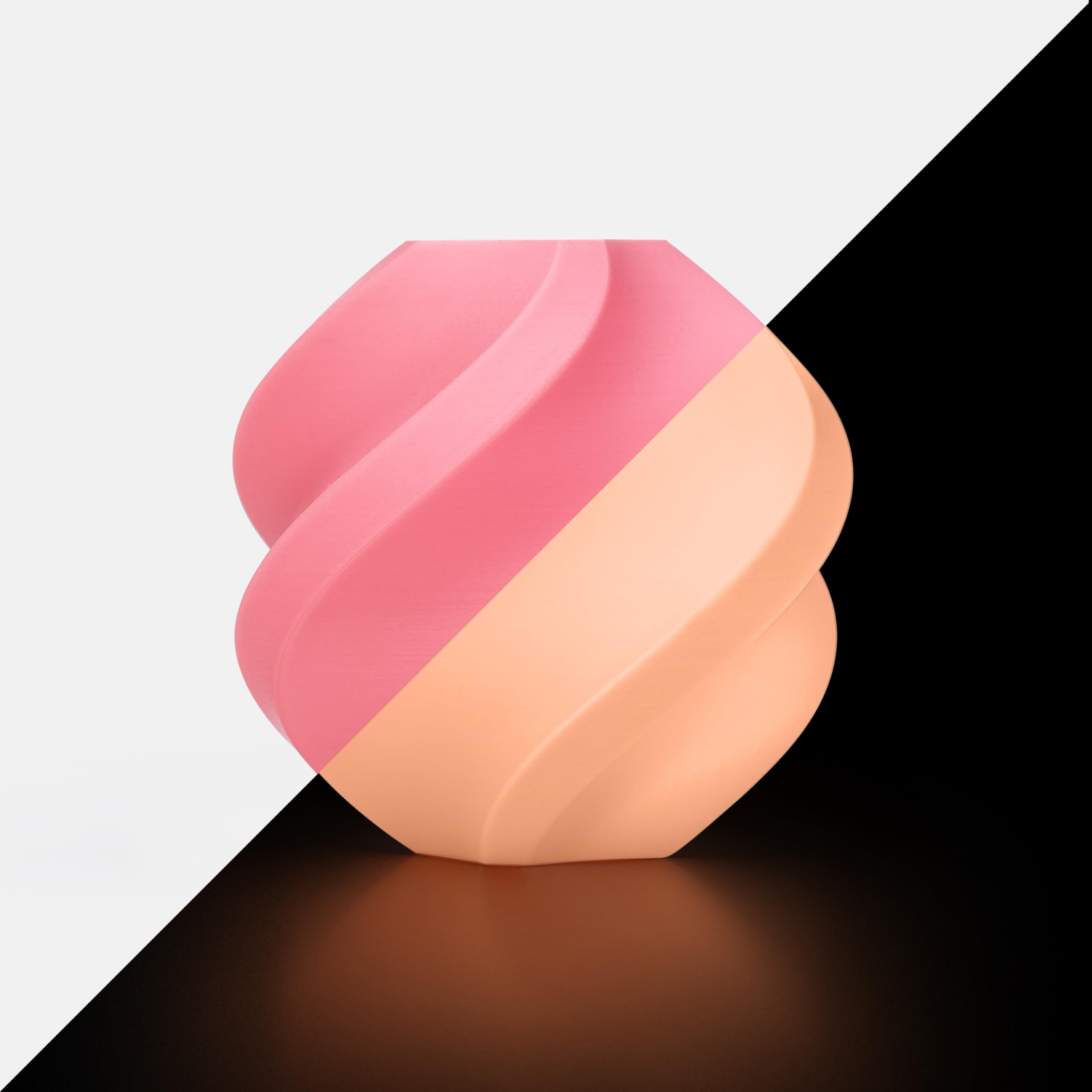 Bambu (PLA Glow - Glow Pink) 1.75 mm 3D Printer Filament Eco-Friendly, High Precision, Glow Effect for Stunning Prints, Compatible with All FDM 3D Printers.-image-39