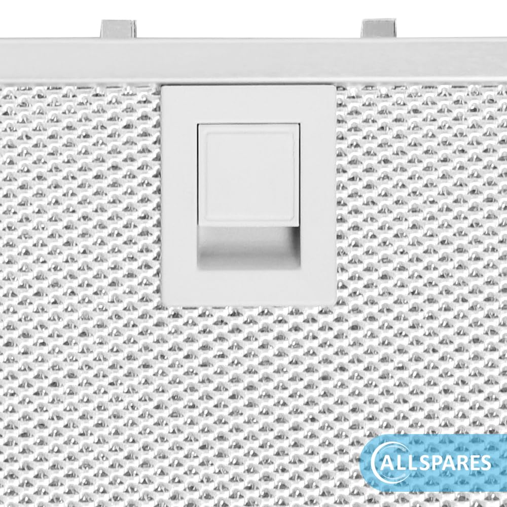 AllSpares Metallfilter (2x) für Dunstabzugshauben geeignet für Bosch Siemens Neff und Balay 00362381/362381 (330x320x8mm)