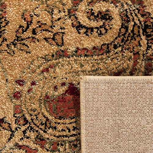 Safavieh Lyndhurst Collection Runner Rug - 2'3" X 8', Beige & Multi, Traditional Paisley Design, Non-Shedding & Easy Care, Ideal For High Traffic Areas In Living Room, Bedroom (Lnh224A) #TOP1