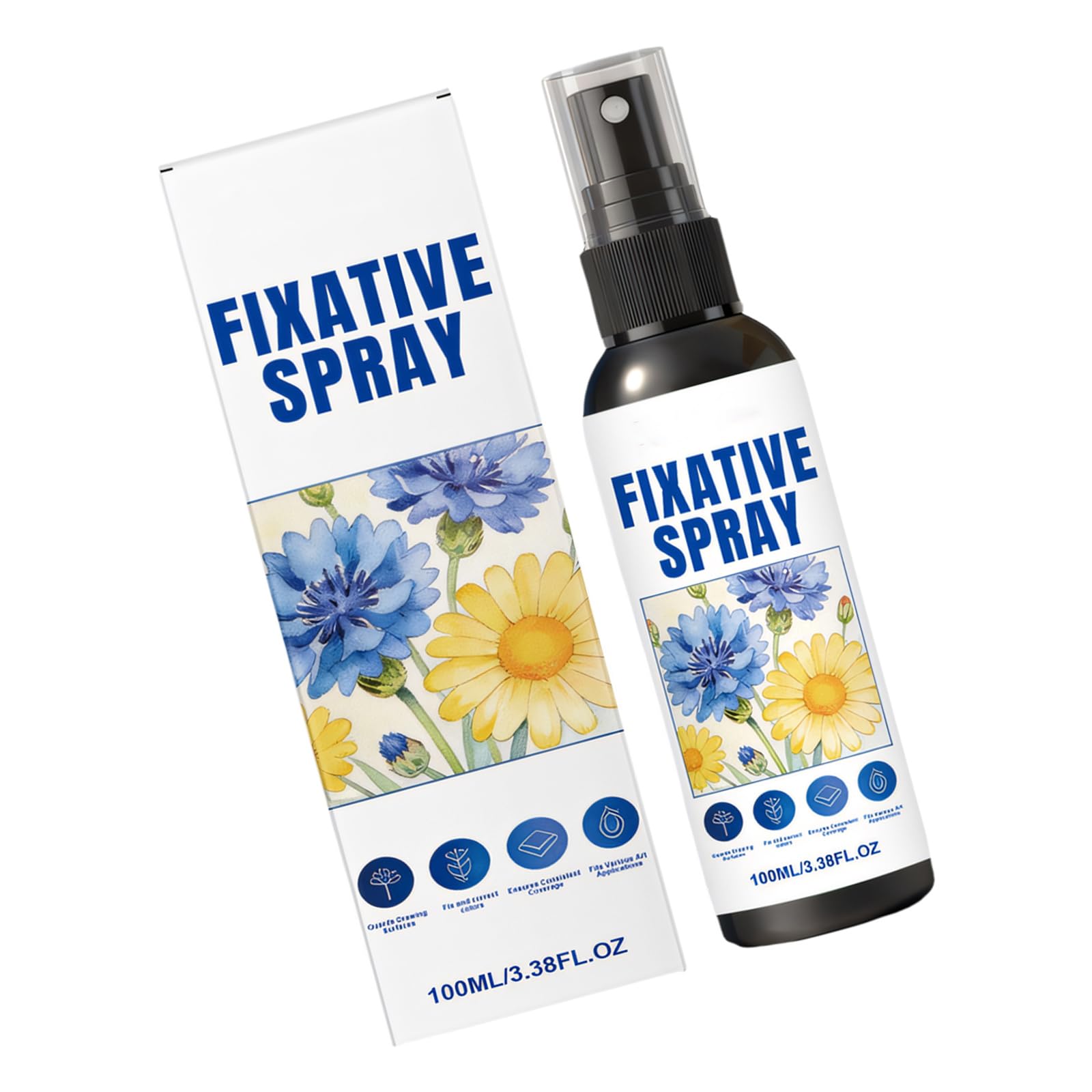 Nucelit Practical Sprays Professional for Painting Provides Sunlight Protections and Enhances Colors Without Shines Art Fixative Sprays