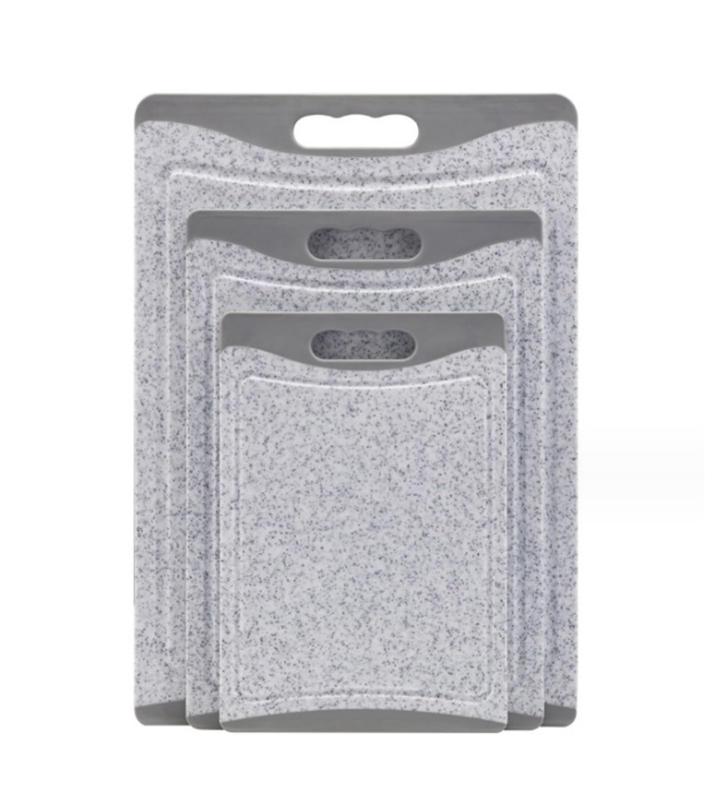 Tabla de Cortar Cocina Tablas De Cortar Para Cocina: Paquete De 3 Tablas De Cortar Con Diferentes Tamaños Y Asas Antideslizantes para Cortar Pan, Carne o Verduras