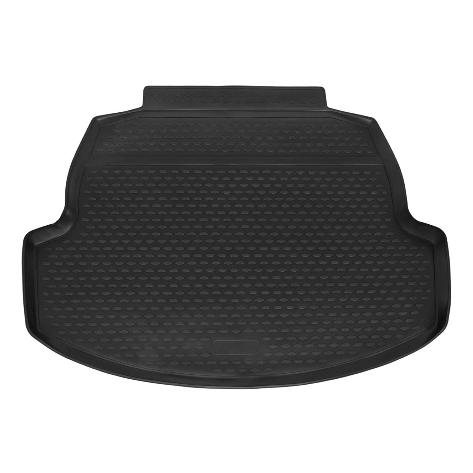 J&J AUTOMOTIVE Tapis de Coffre en Caoutchouc Premium Toyota Corolla E210 4P. Berlina Depuis 2019, Ajustement Spécifique, Bord Haut, Noir, Antidérapant, Inodore