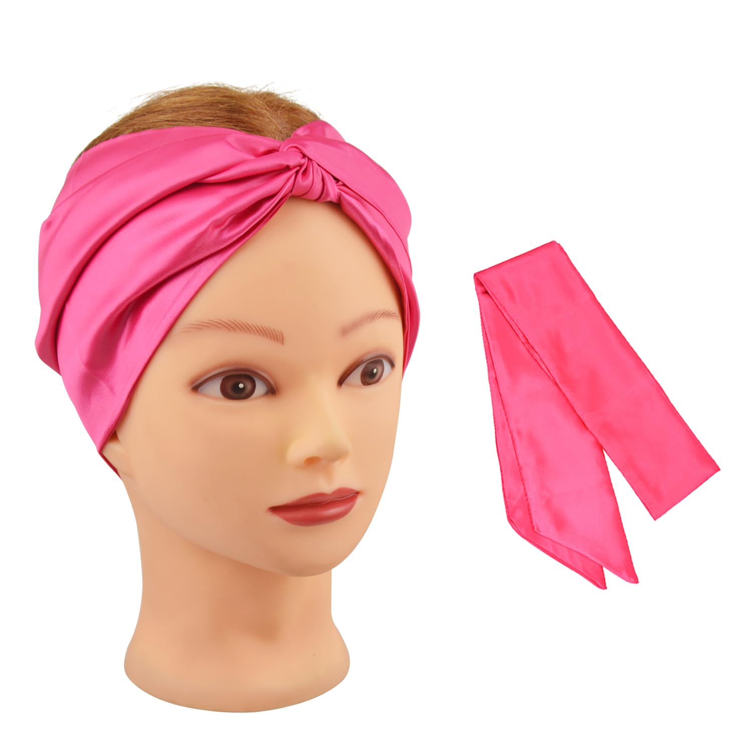 Satin Scarves For Lace Front Wigs Keep Wig Secured Silk