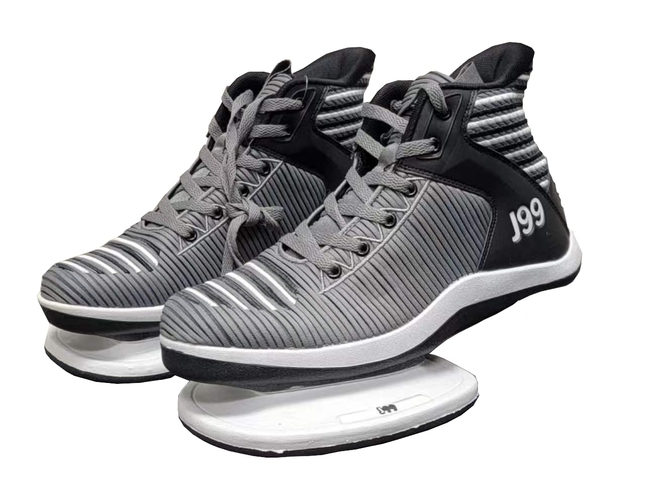 Jump99 J99 Flex Ultra Strength Plyometric Training Shoes: Boost Your Vertical Leap - Enhance Your Jumping Ability and Performance Gray/Black (Size: 12)