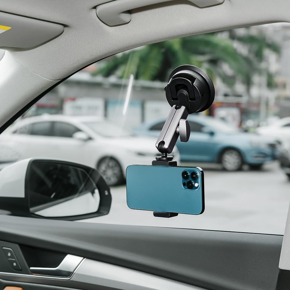 Auto Windschutzscheiben-Saugnapf Für Xiaomi Yi 4K & MiJia 360 Action Kameras – Einstellbar & Stabil