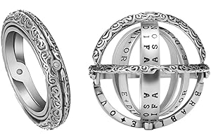 Astronomical Ring: Armillary Sphere Symbol of Celestial Harmony