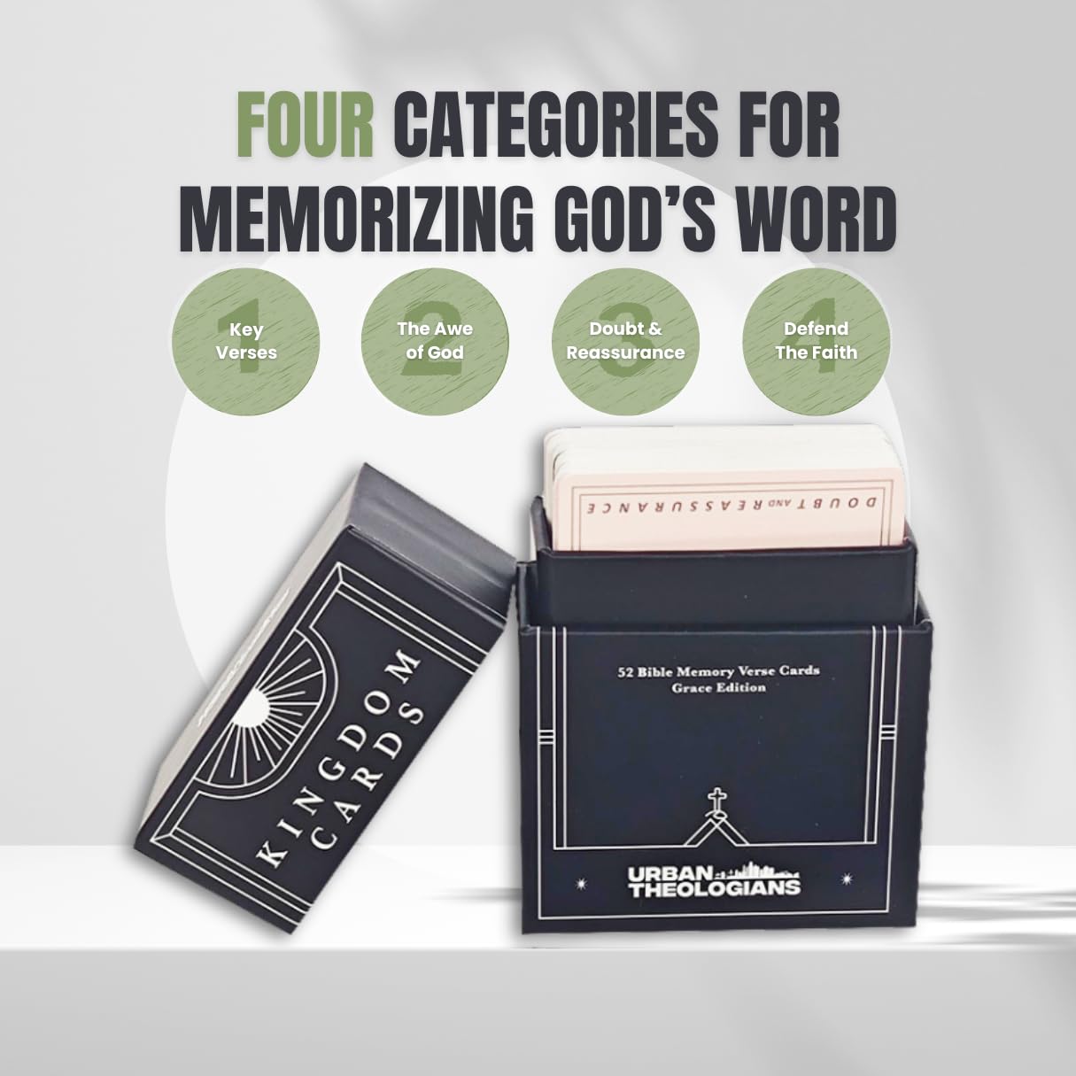 Kingdom Cards: 52 Bible Memory Verse Cards in ESV (Grace Edition) - Image 4