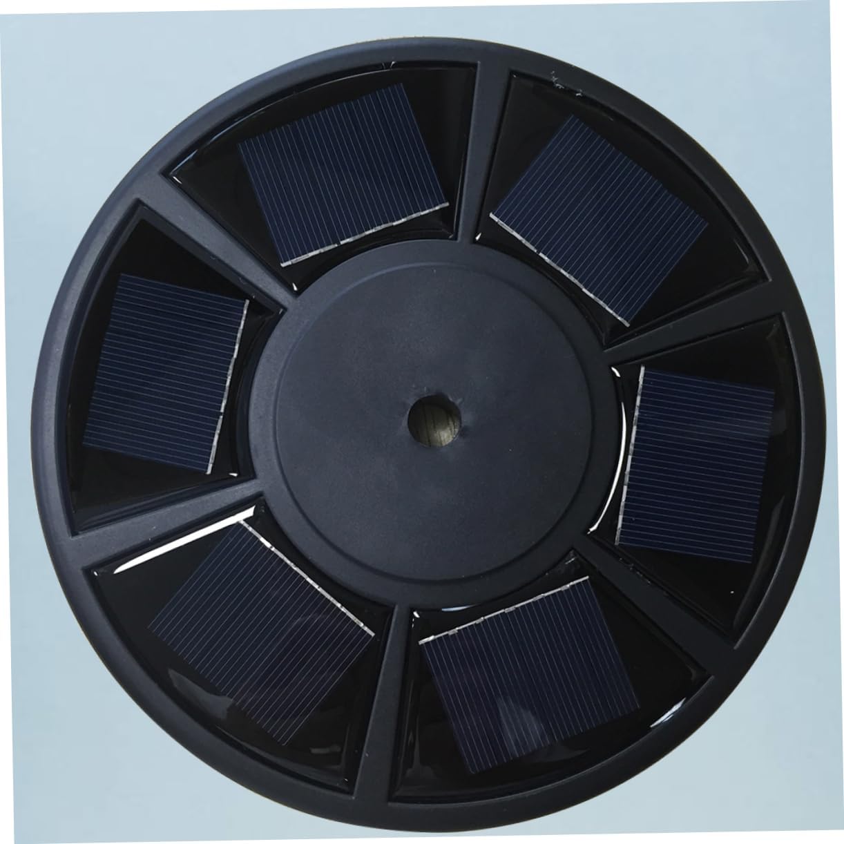 BESPORTBLE Flag Pole Light with 26 Solar-Powered Outdoor Lights Easy Installation Attractive Practical