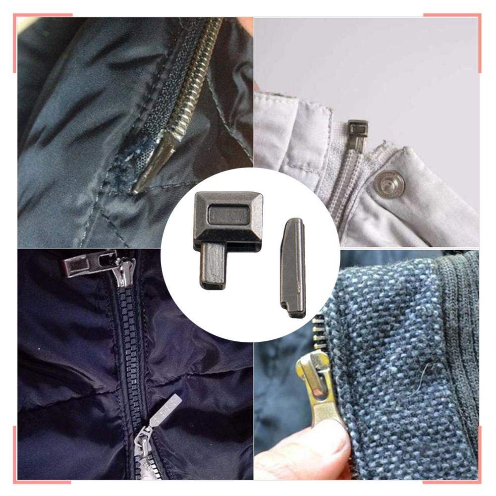 10 perni di inserimento per cerniera in metallo, accessori a doppia testa, riparazione perno coda, presa per cerniera, kit di riparazione per cerniera, fermaporta per cerniera (oro)