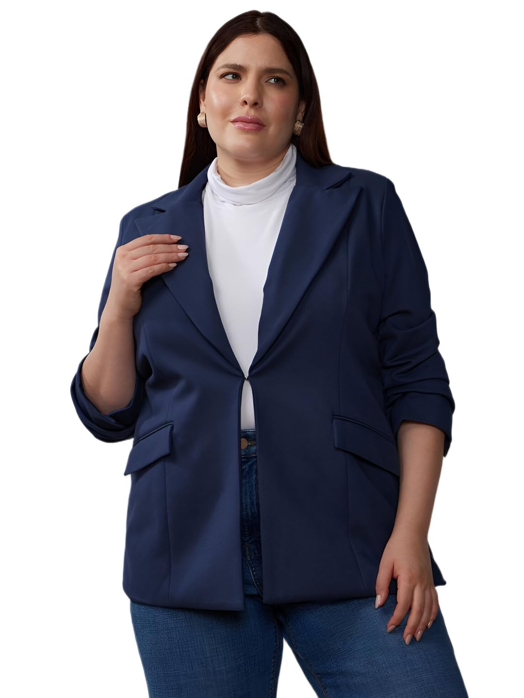 Tiptop Trends Women's Blazer | Stylish Formal Casual Office Coat for Girls & Ladies