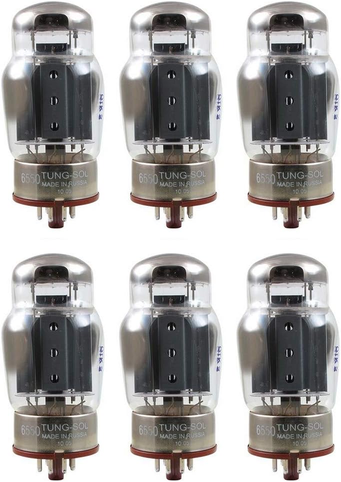 Tung-Sol 6550 Power Tubes - Matched Sextet