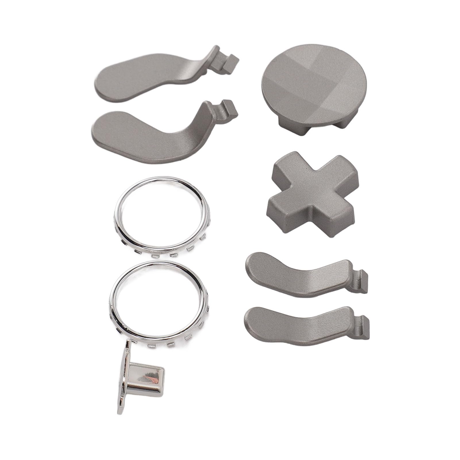 15-in-1-Metall-Thumbsticks für One Elite Series 2, Elite Series 2 Controller-Zubehörteile, Gaming-Zubehör-Ersatz für One Elite Series 2 Controller (Silver)