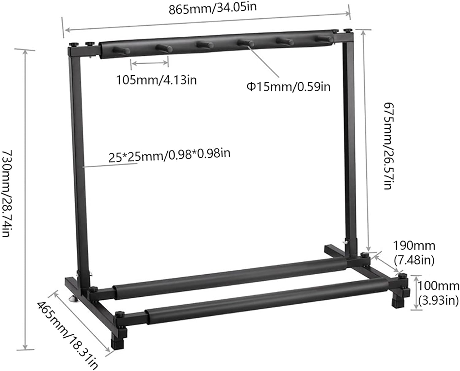 Soporte universal para guitarra de 5 posiciones, soporte universal portátil para guitarra, soporte de pantalla para guitarra acústica, guitarra eléctrica, bajo acústico, coleccionista de