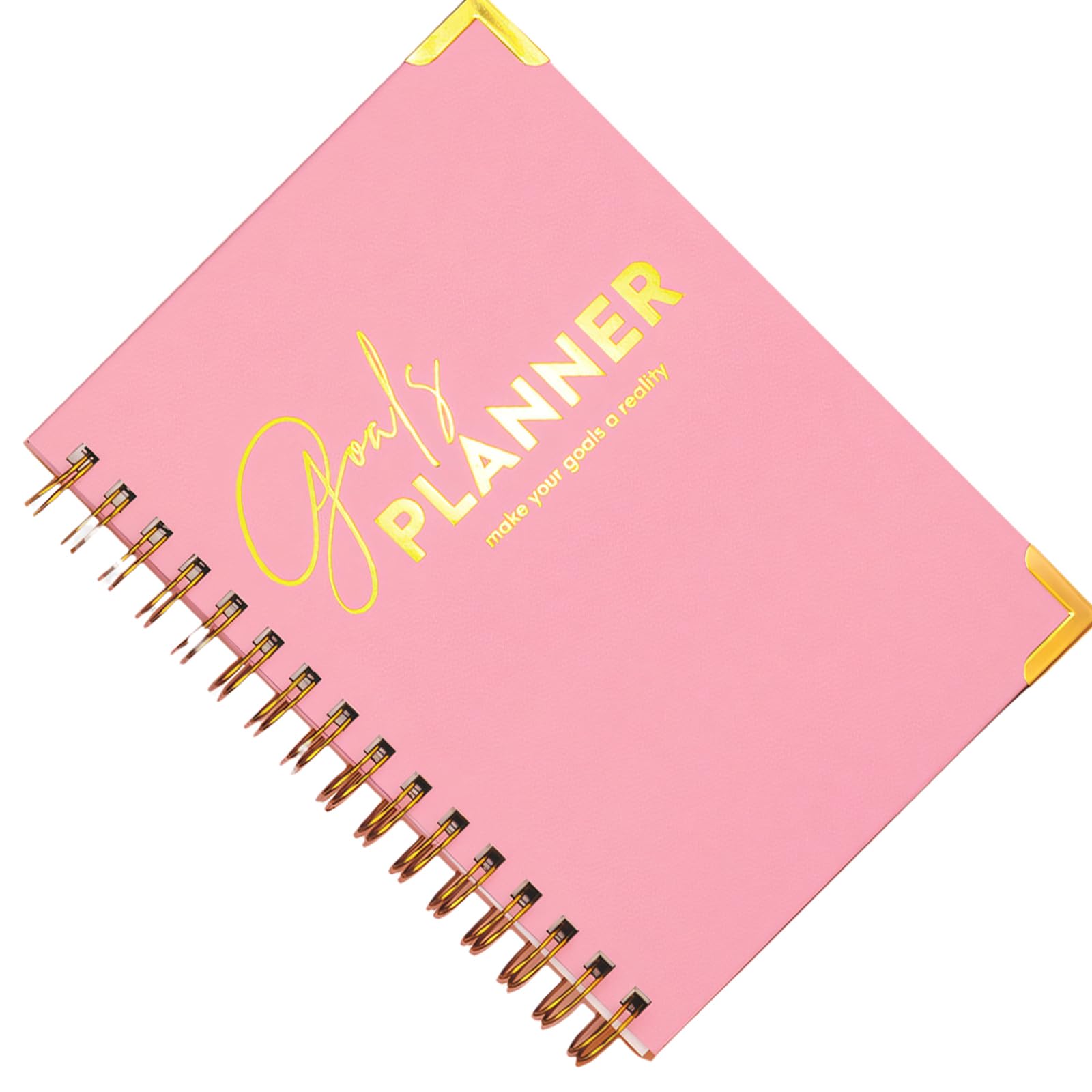 Elegante carta spessa con linguette laminate Ampio spazio per professionisti impegnati Agenda premium con copertina rigida con sezioni mensili settimanali gestione efficiente delle attività