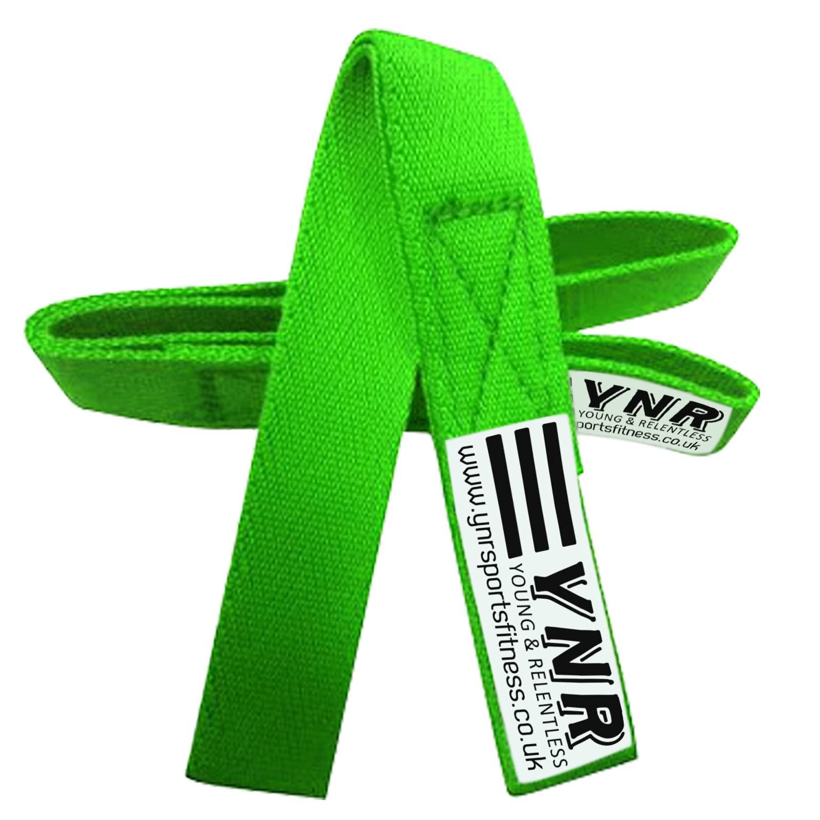 Premium Gymnastic Bar Loops Straps, hand grip, palm protection, guards (32CM, Green)