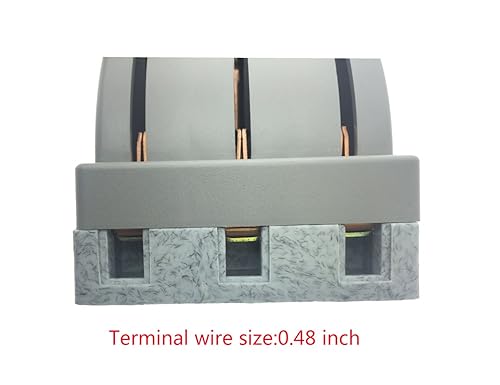 Miniatura 5 de YXQ 380V 100A 3 Polo Doble Tiro Fuente de Alimentación Control de Seguridad Interruptor Cuchillo Gris