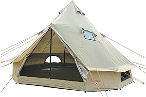 DANCHEL OUTDOOR B2A Yurt Tent with Stove Jack