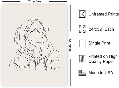 Miniatura 639 de Poster Master Póster de peonías – Estampado de flores retro – Ilustración floral – Ilustración en blanco y negro – Diseño de línea y abstracto –