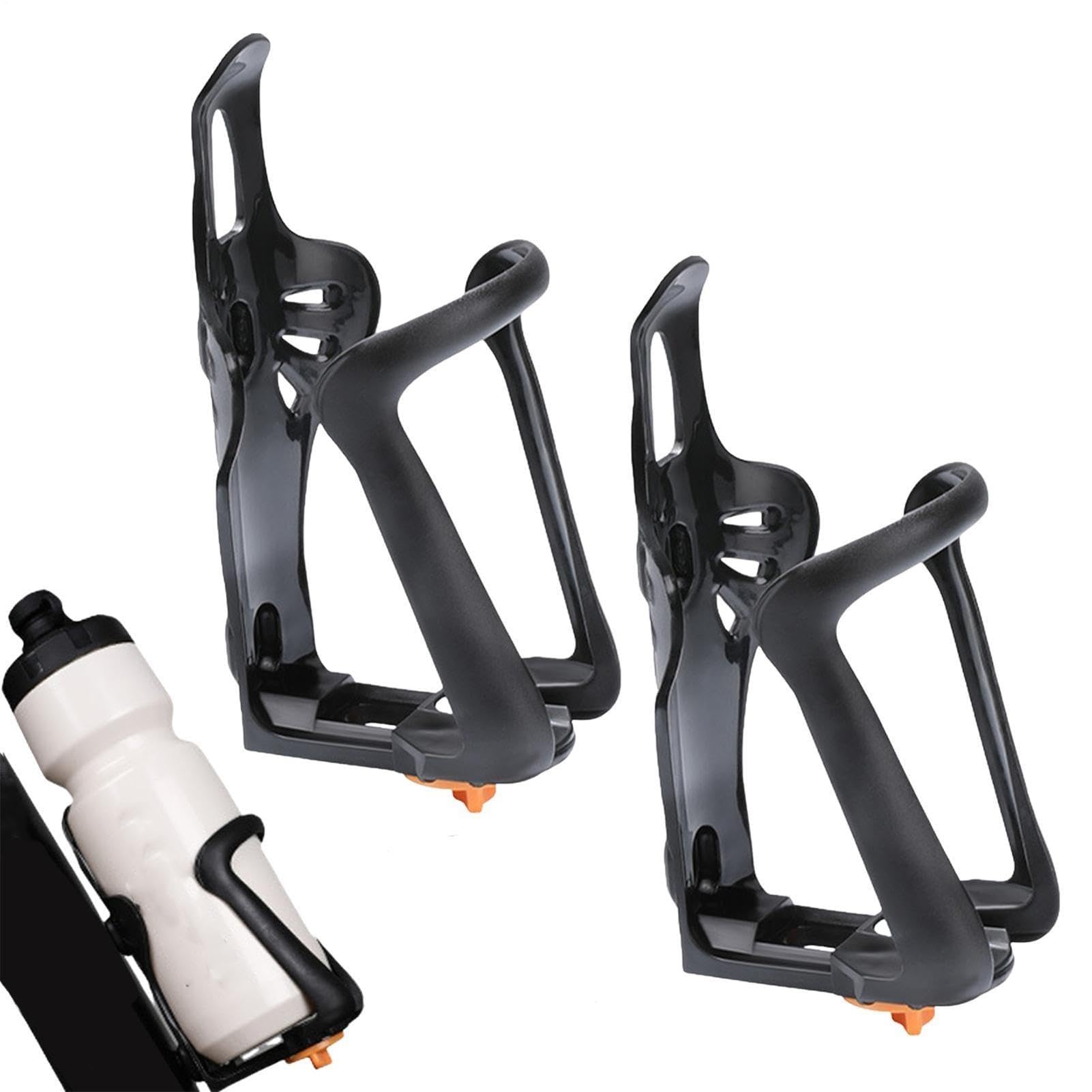 Bike Water Bottle Holder, 2 Pack Adjustable Bicycle Water Bottle Cage, No-Drill Road Bike Waters Bottles Holder, Portable Outdoor Cycling Gear Accessories For Road Bikes Motorcycles