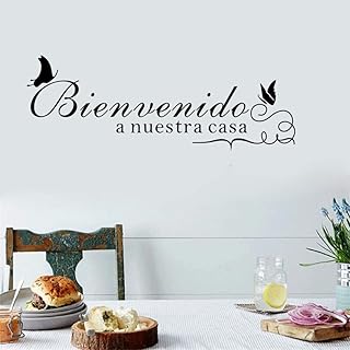 Amazon Es Vinilos Frases Bienvenido Obras De Arte Y Material
