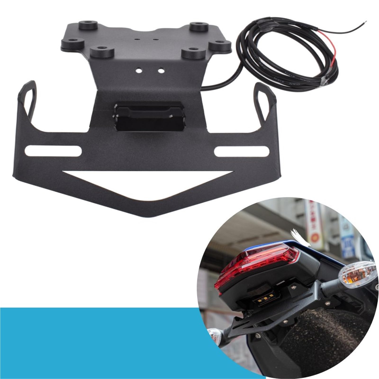 Portatarga Per Y&amaha Tenere 700 2019-2025 2023 Tenere700 XTZ700 Accessori Per Moto