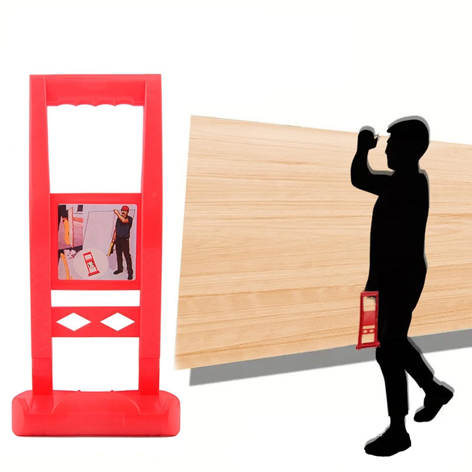 Drywall Tools, Drywall Lifter | Multifunctional Drywall Handling Tool | Heavy Duty Plasterboard Carrying Handle, Levamen Tool