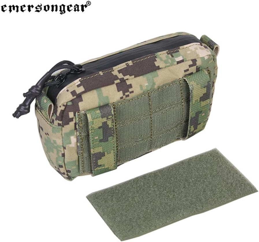 Emersongear Tactical Pouch,Molle Hook and Loop Horizontal Sundries Bag