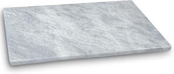 Marble cutting board Best Pastry board and dough rolling Tray for Kitchen & Housewarming Gifts with Handmade Edges & Non-Slip Scratch Proof Pad