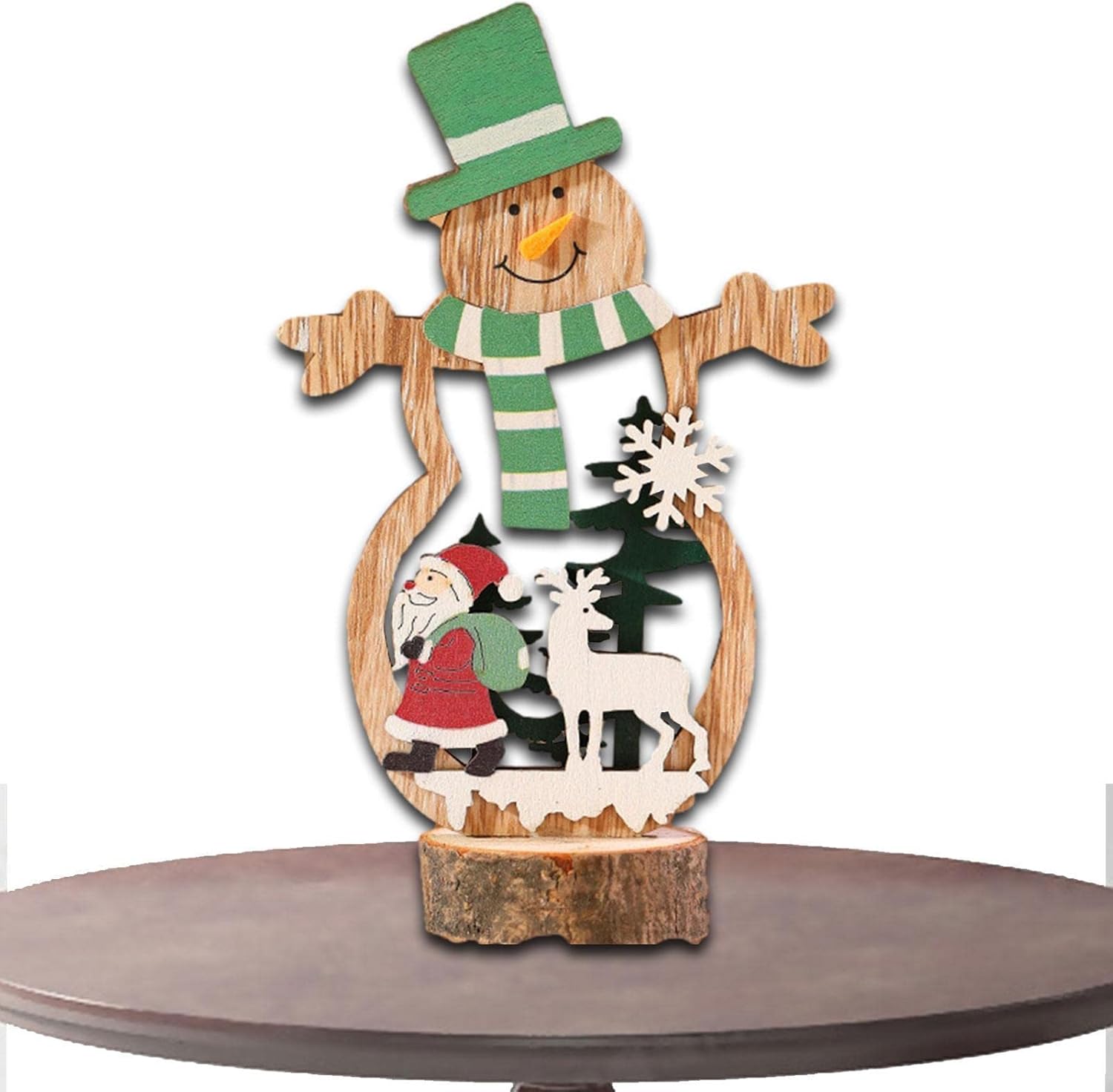 Christmas Desk Wooden Sign Decorations,Christmas Table Decorations