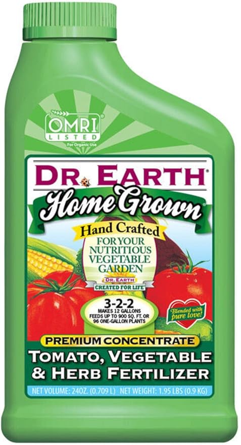 Dr. Earth Tomato Vegetable Herb Fertilizer 3-2-2 24 Oz Concentrado miniatura 7