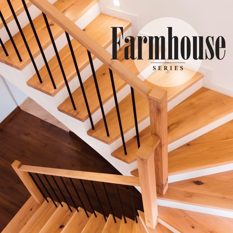 4302-56-1 Red Oak 3-1/2-Inch x 56-Inch S4S Newel with Round Top and Groove