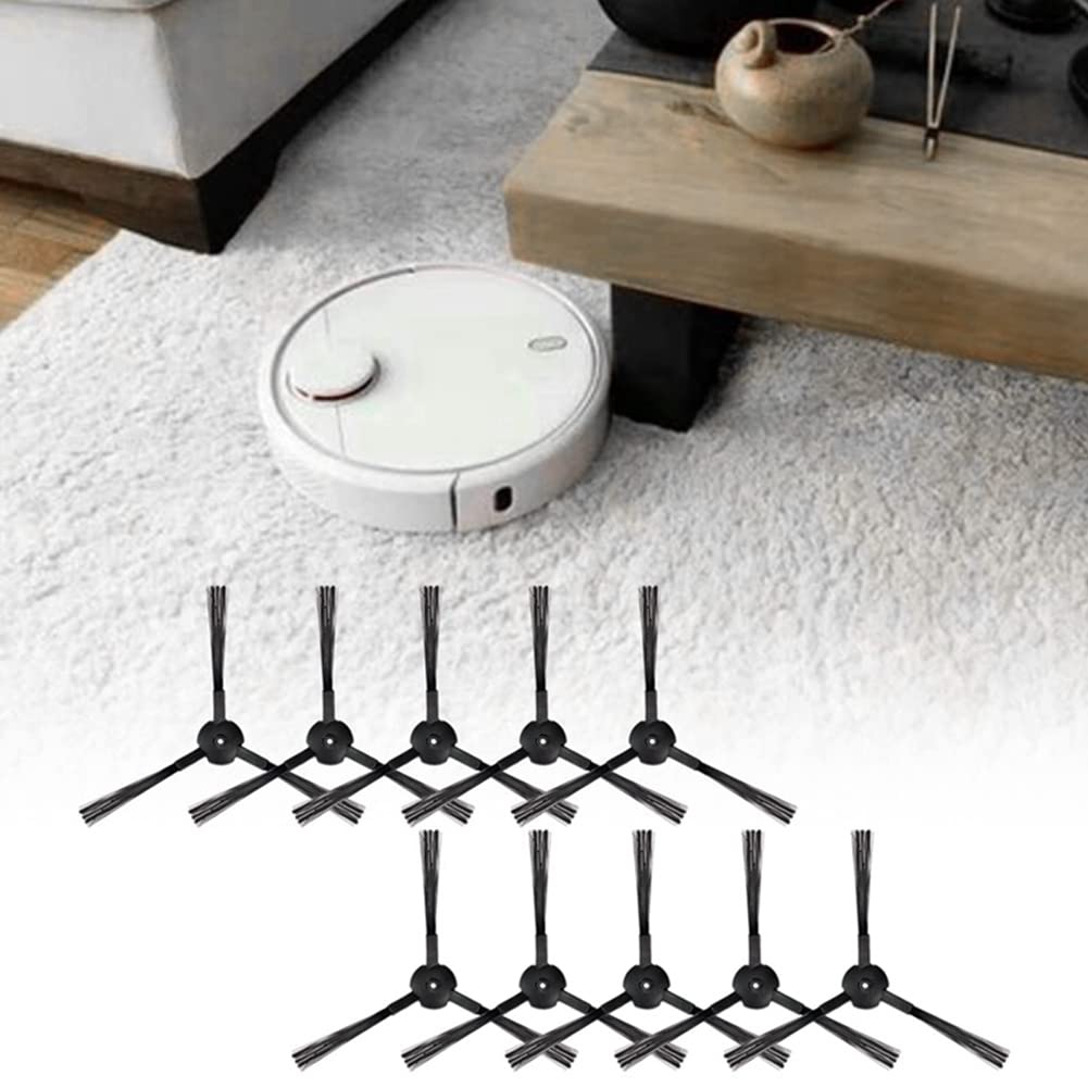Kqcibz 10 PCS Sweeping Side Brush Replacement for V3 V3S A4 A4S Pro V5 V5S Pro Robot Vacuum Cleaner