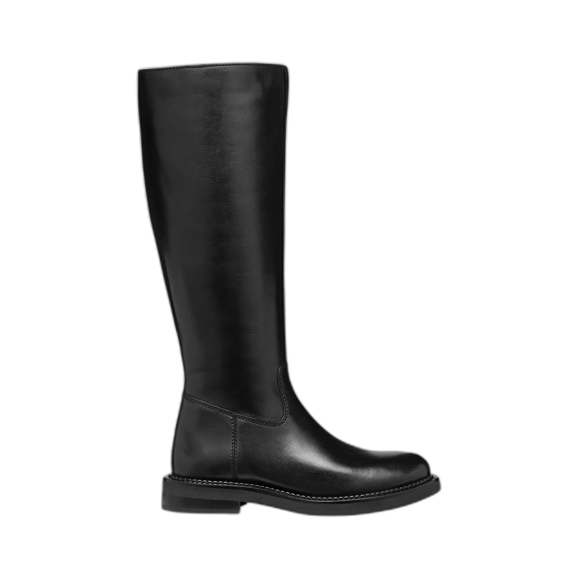 Geox Women's D Serilda A Fashion Boot, black, 3 UK