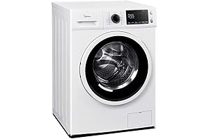 Midea MLH25N7BWW Lavadora Grande 2.5 Cu.Ft