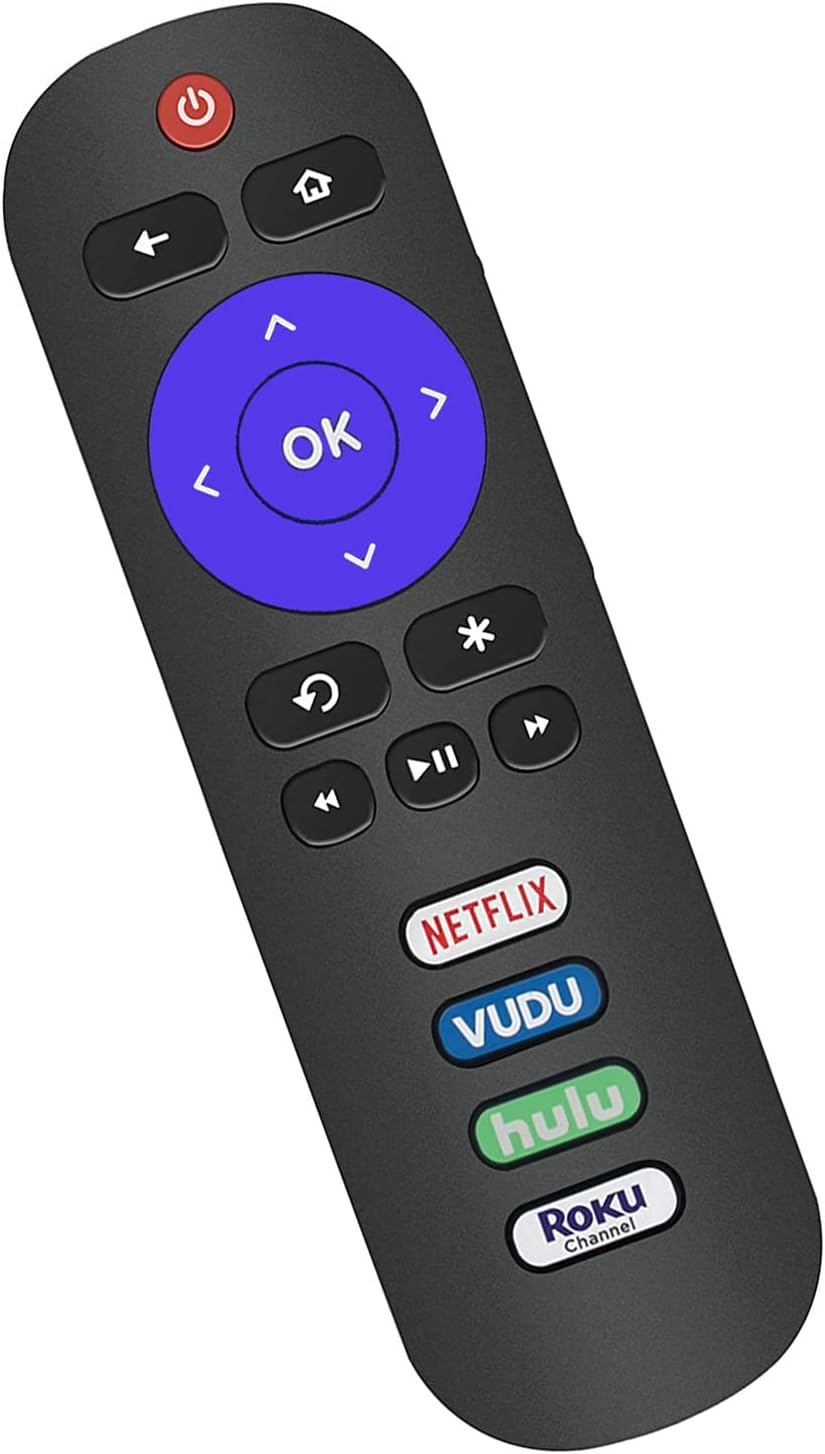 Special Remote Control Compatible with All TCL Roku Smart TV 50S421 55S421 55S425 70S42 32S321 55S421 43S421 65S421 32D2900 32S301 55D2900U 55S401 65D2930U 65S401 65S4 with Netflix VUDU HULU