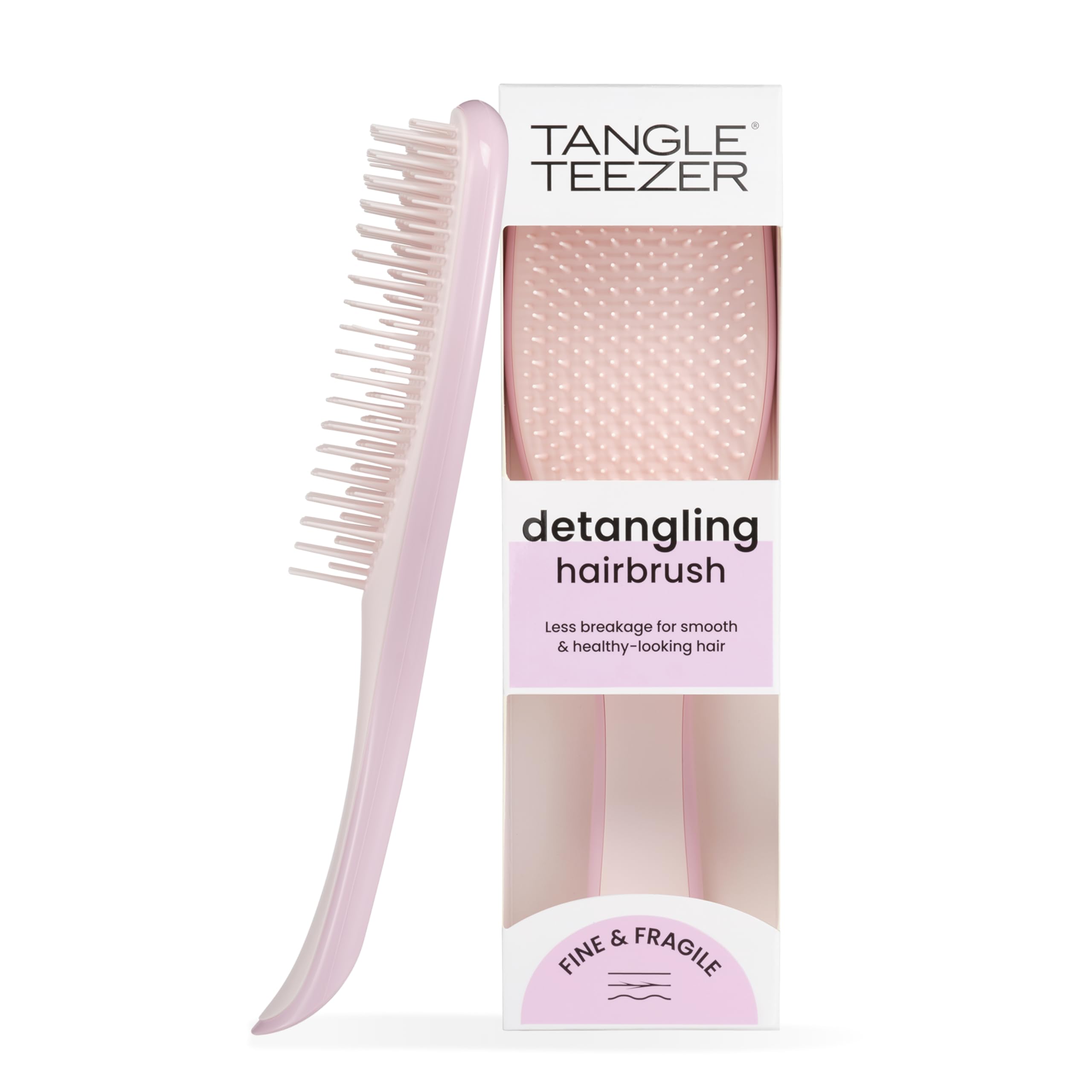 Tangle Teezer The Wet Detangler Fine & Fragile Hair Pink Dust