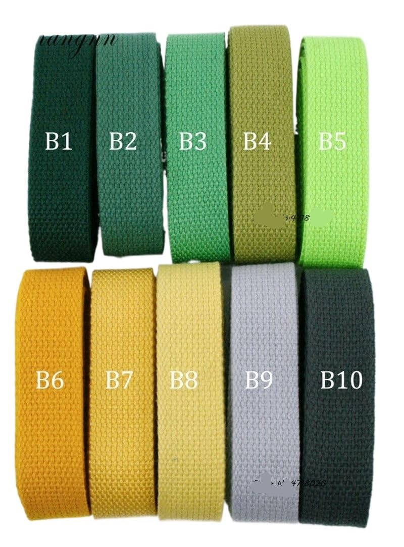 Cintas de raso, Cinta de Terciopelo 10m x 30mm Algodón Poliéster Multicolor for Manualidades DIY(Color 5)