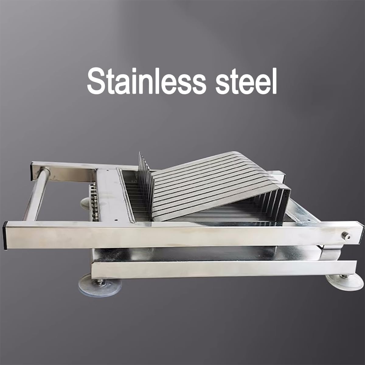 Sushi Roll Cutting Machine, Sushi Roll Making 12 Segment, Sharp Blade, Stainless Steel Onigiri Slicer, Save Time Effort, Just 2 Steps, Uniform Size, for Kitchen, Sushi DIY