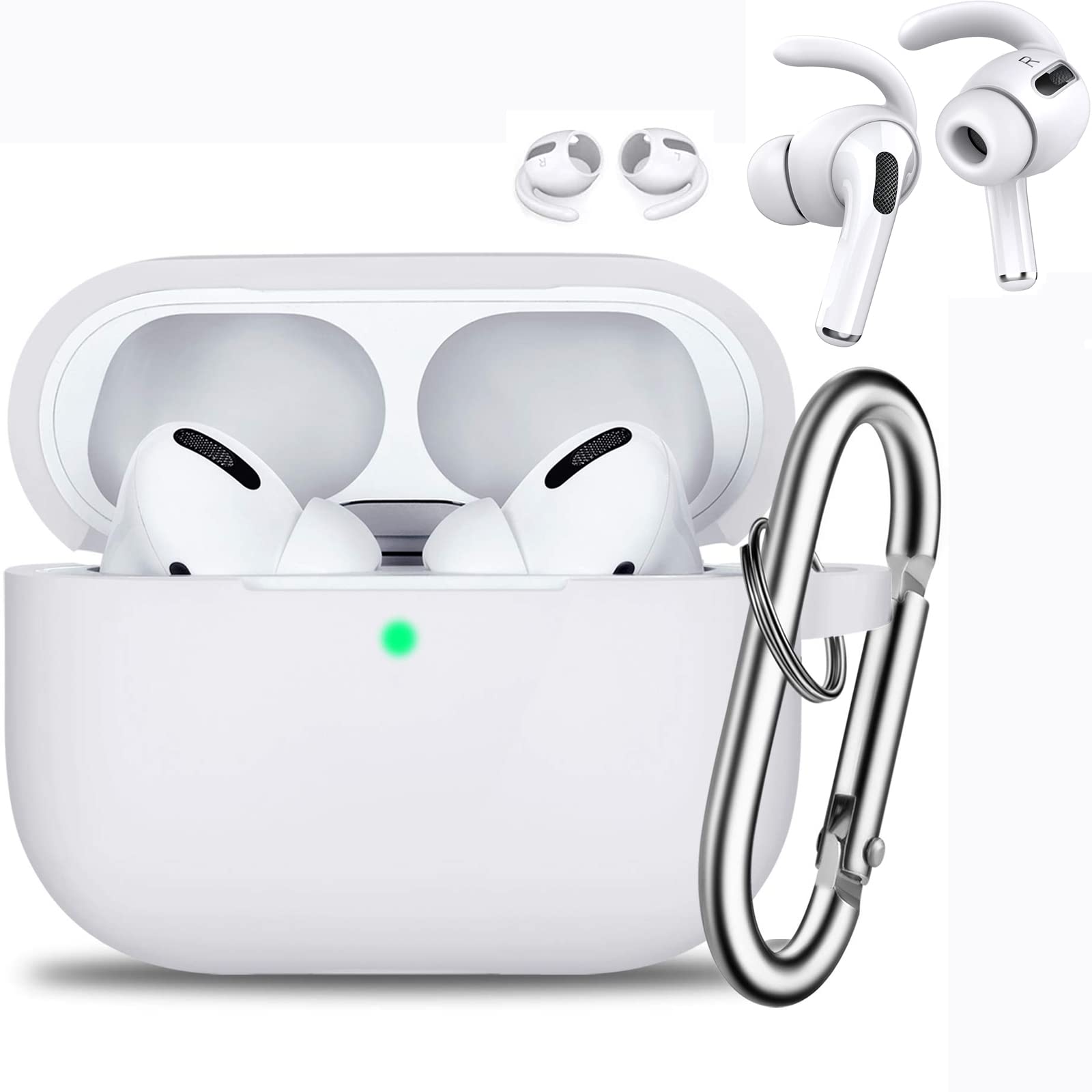 Amazon | AooCare AirPods Pro ケース イヤーフック付き Apple AirPods 