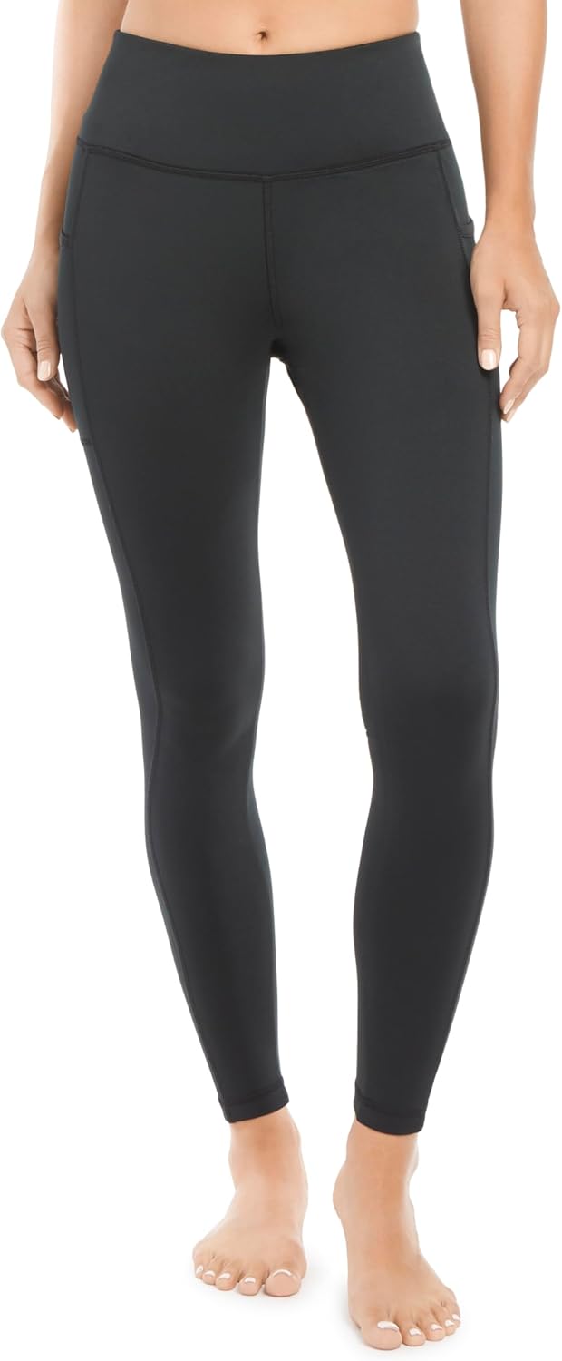 Jockey Womens Stretch Fleece Pocket Leggings