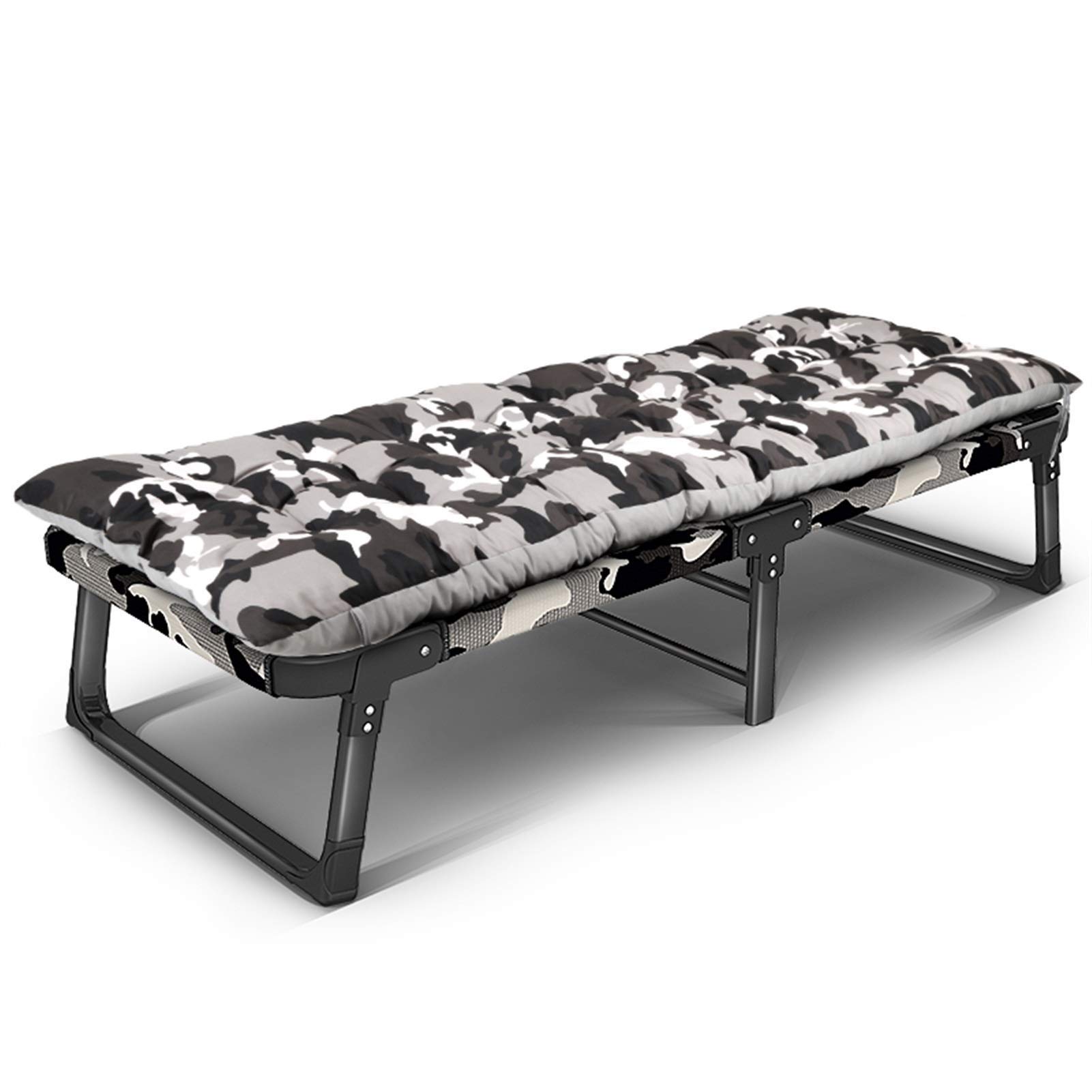 Chaise longue camouflage pour jardin terrasse et camping sauvage