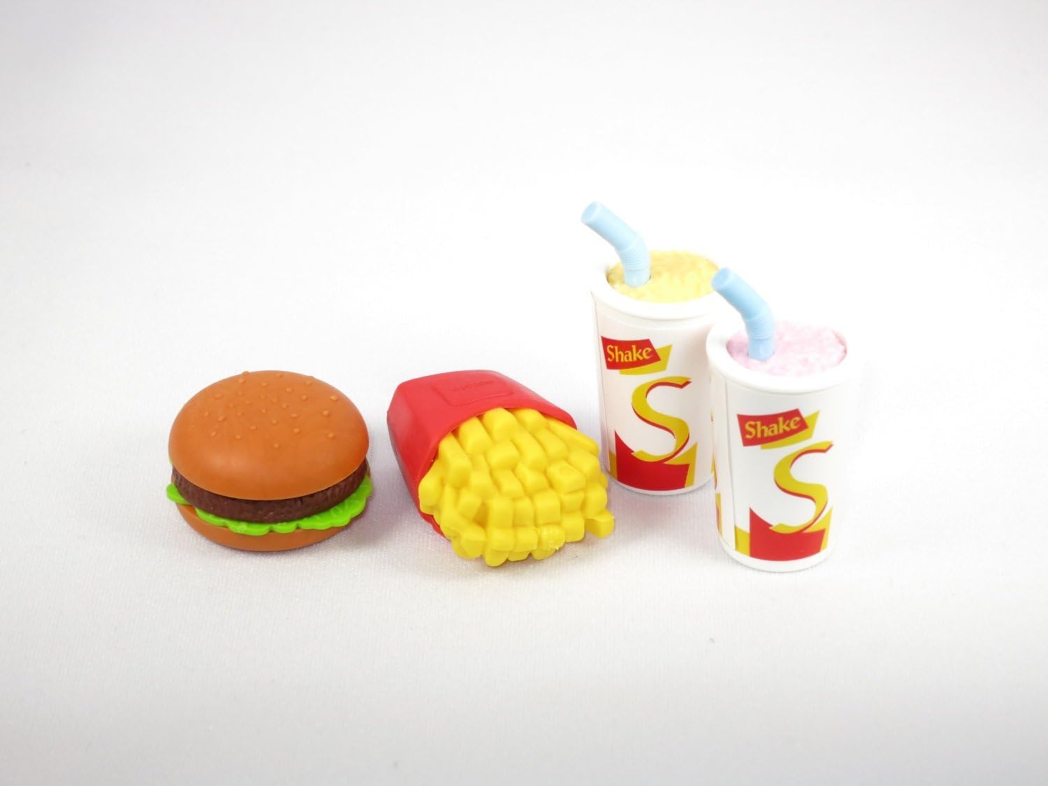 20 of Assorted IWAKO Japanese Puzzle Eraser - Restaurant Food Collection (20 will be randomly selected from images)