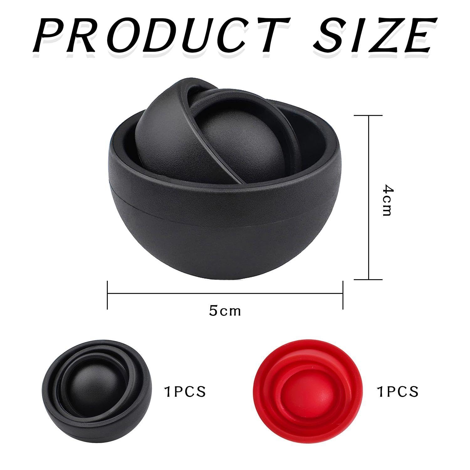 2 Flip Stress Relief Balls, Fidget Toys for Adults Stress Relief Toys for Adults Table Toys, Fidget Balls, Stress Relief Balls - Image 2