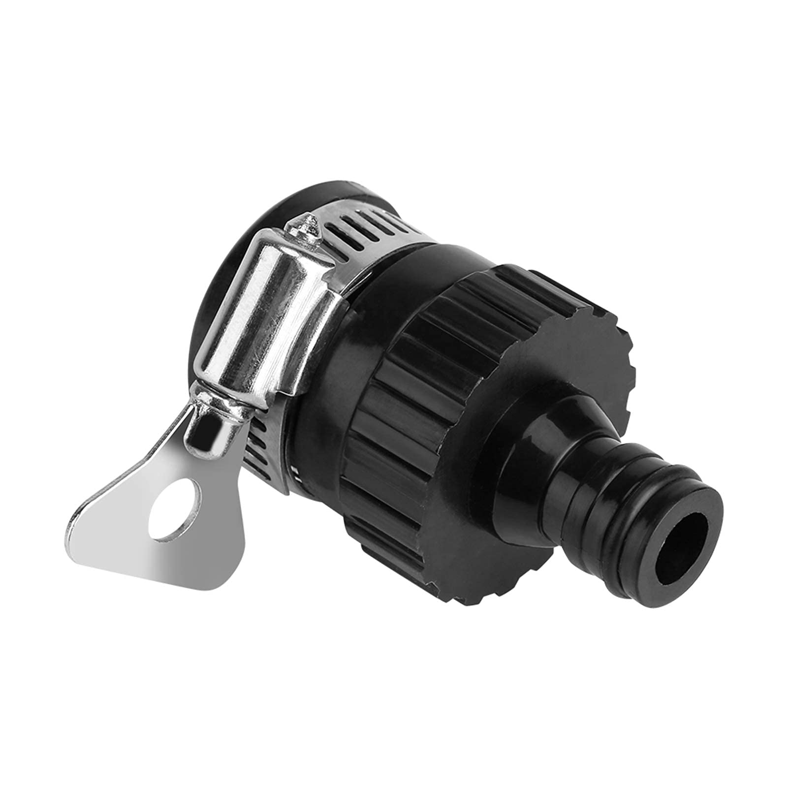 Alvinlite Connettore Universale Per Rubinetto A Tubo Da Giardino: Adattatore In Acciaio Inox Per Rubinetti <20mm, Lavaggio Auto - 2
