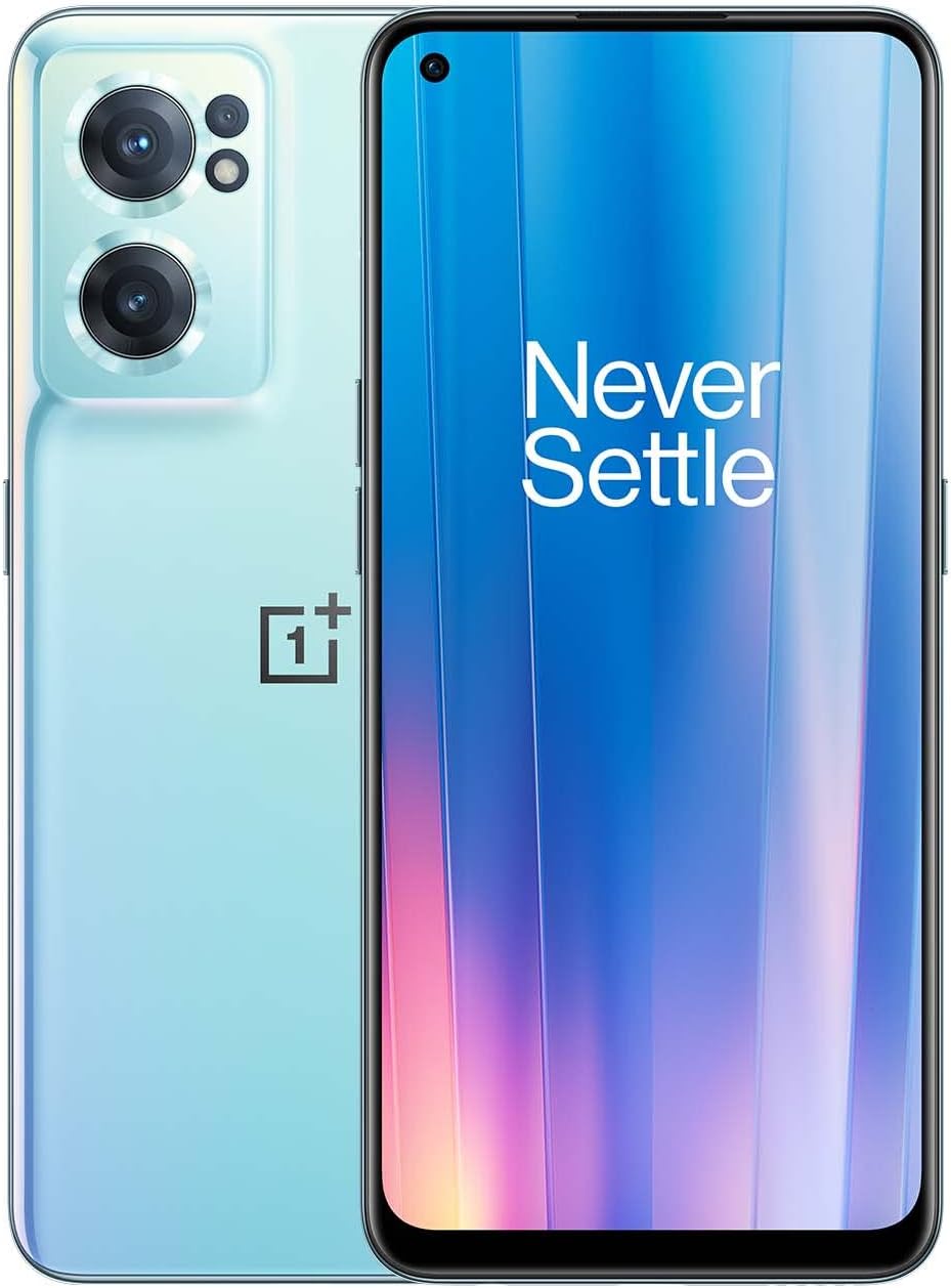 OnePlus Nord CE 2,​ 5G Unlocked Android Smartphone EU Version, 8GB RAM+128GB Storage, 90Hz Fluid AMOLED Display, Triple Camera (Bahama Blue)