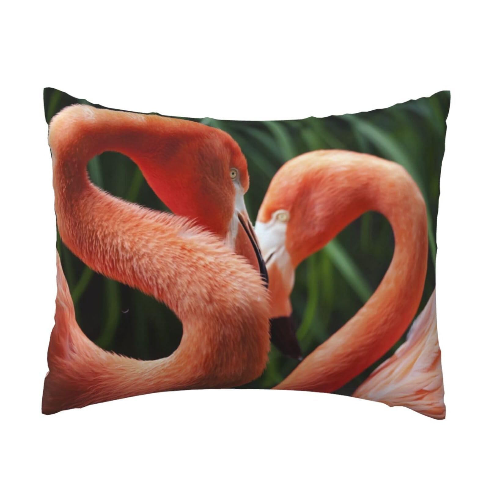 WSHFFILO Flamingo printed Pillow Case 20x26in Decorative pillowcase Throw Pillow Cover