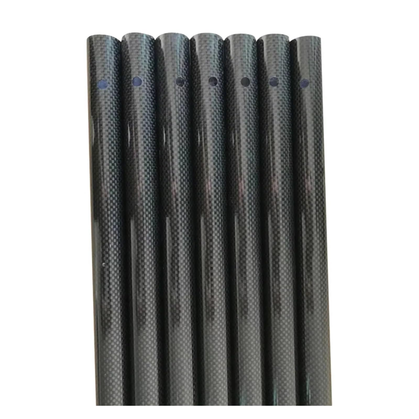 Tube En Fiber De Carbone Tube en Fiber de carbone 3K, longueur 1000mm, flèche d'avion(60x58x800mm 1PCS)