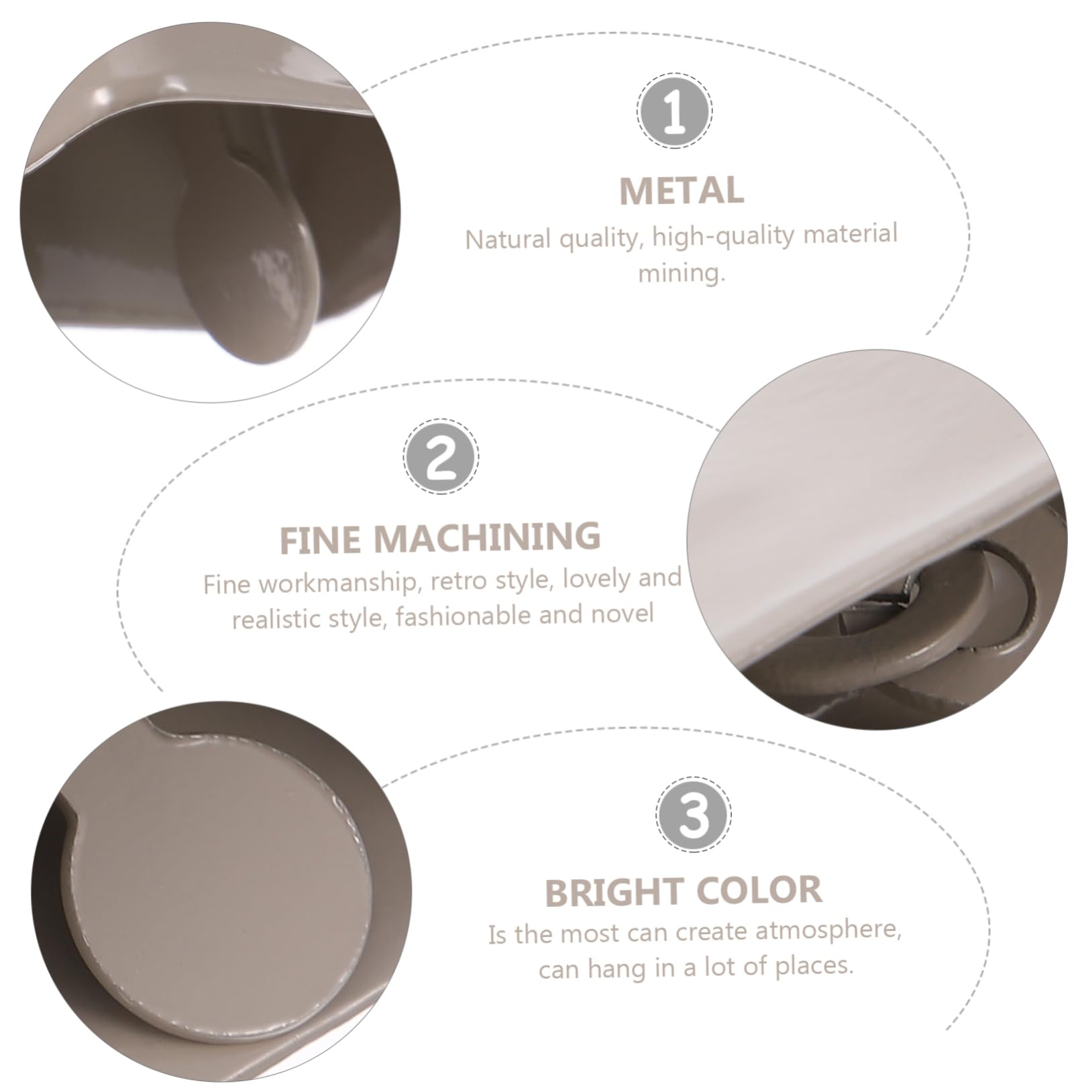 BESPORTBLE 2sets Bell Ornament Cattle Sheep Bells Craft Decor for Pets Christmas Tree Hanging Metal Bright Sound 2pcs*2