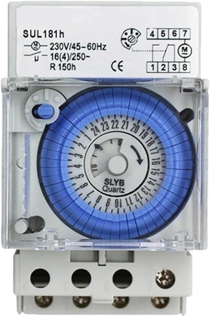 SUL181H Timer Switch 220V Simulated Mechanical Weekly time Control 24 Hours Off
