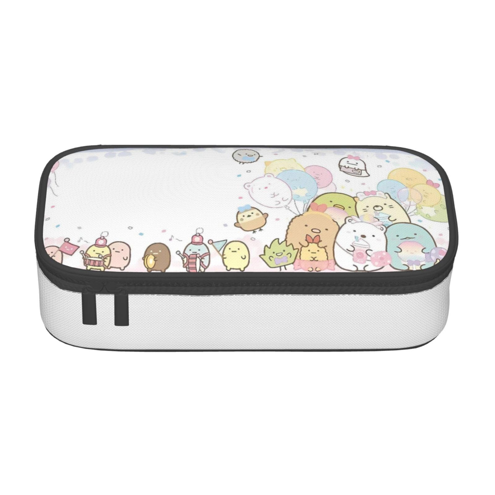 Sumikko Gurashi Pencil Case Large Capacity Polyester Pen Pouch 8.3x3.7in